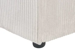 Modulo Angolare LEMVIG Velluto a coste Beige Lato Sinistro