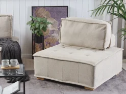 Modulo Poltrona TIBRO Tessuto Beige chiaro