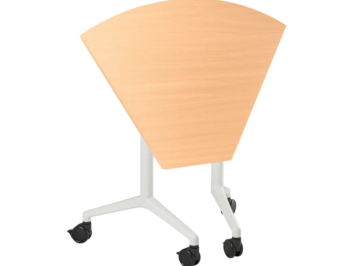Modulo scrivania angolare pieghevole CAVI Marrone 90 cm 64 cm