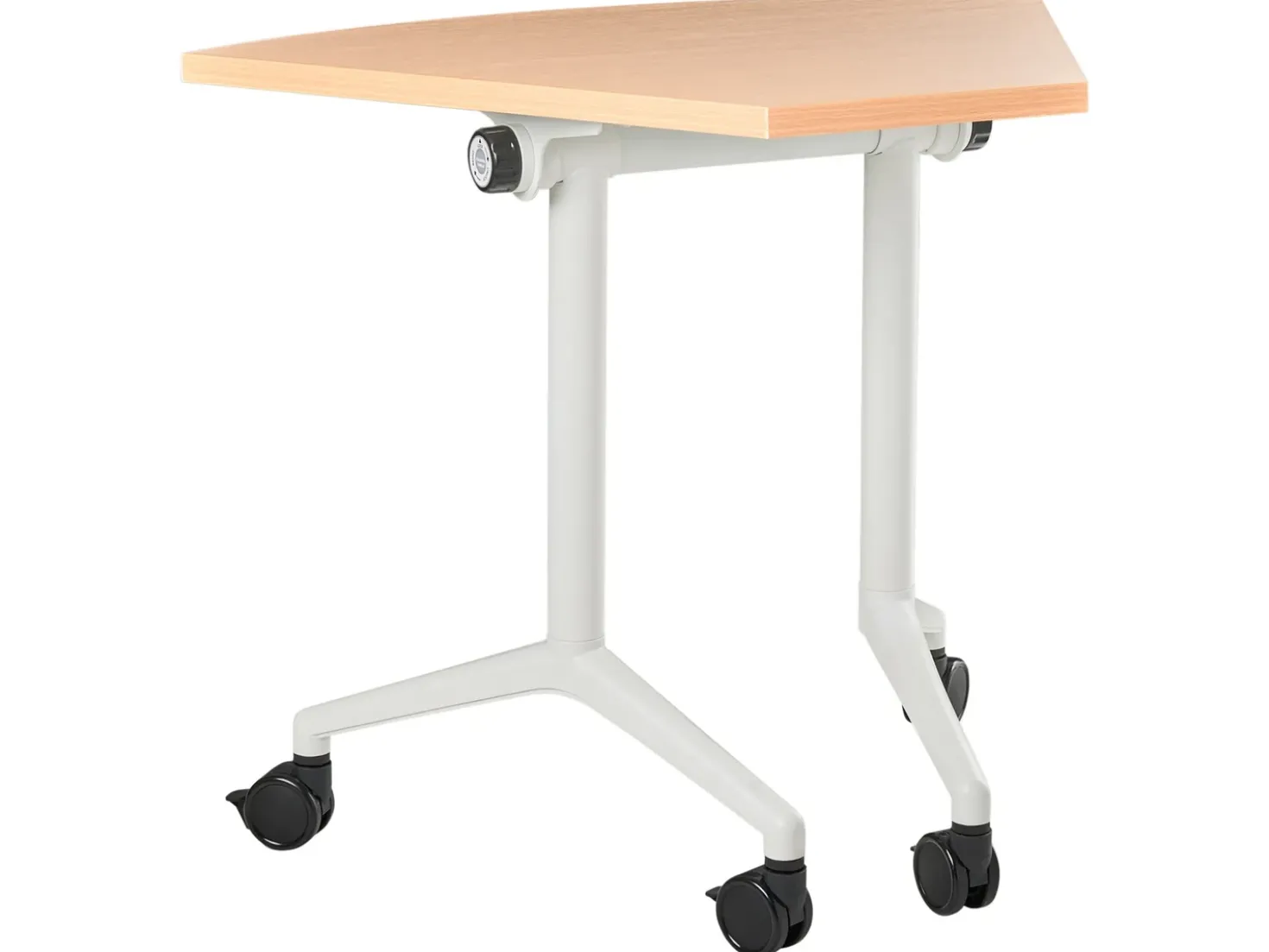 Modulo scrivania angolare pieghevole CAVI Marrone 90 cm 64 cm