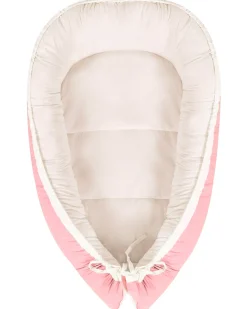 Sale Beliani Nido per neonati EREB Cotone Rosa Beige Rosa