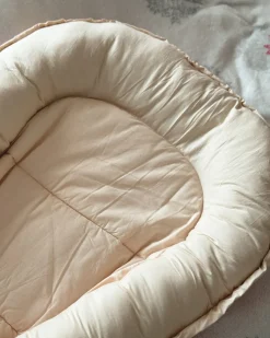 Sale Beliani Nido per neonati EREB Cotone Rosa Beige Rosa