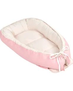 Sale Beliani Nido per neonati EREB Cotone Rosa Beige Rosa