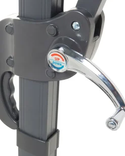 Hot Beliani Ombrellone a sbalzo 300 cm SAVONA Grigio scuro Grigio Grigio Nero