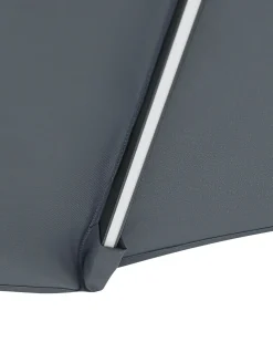 Hot Beliani Ombrellone a sbalzo LED 285 cm CORVAL grafite Grigio