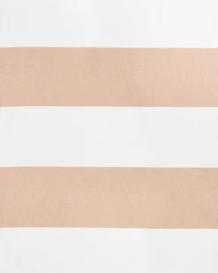 Online Beliani Ombrellone da esterno 260 cm FERENTILLO Beige/Bianco Bianco Beige