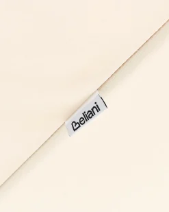 Best Beliani Ombrellone da esterno 270 cm ISOLOTTO Beige Beige Marrone Nero