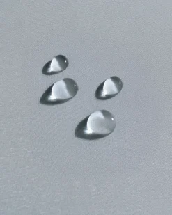 Clearance Beliani Ombrellone da esterno 270 cm ISOLOTTO Grigio Grigio Marrone Nero