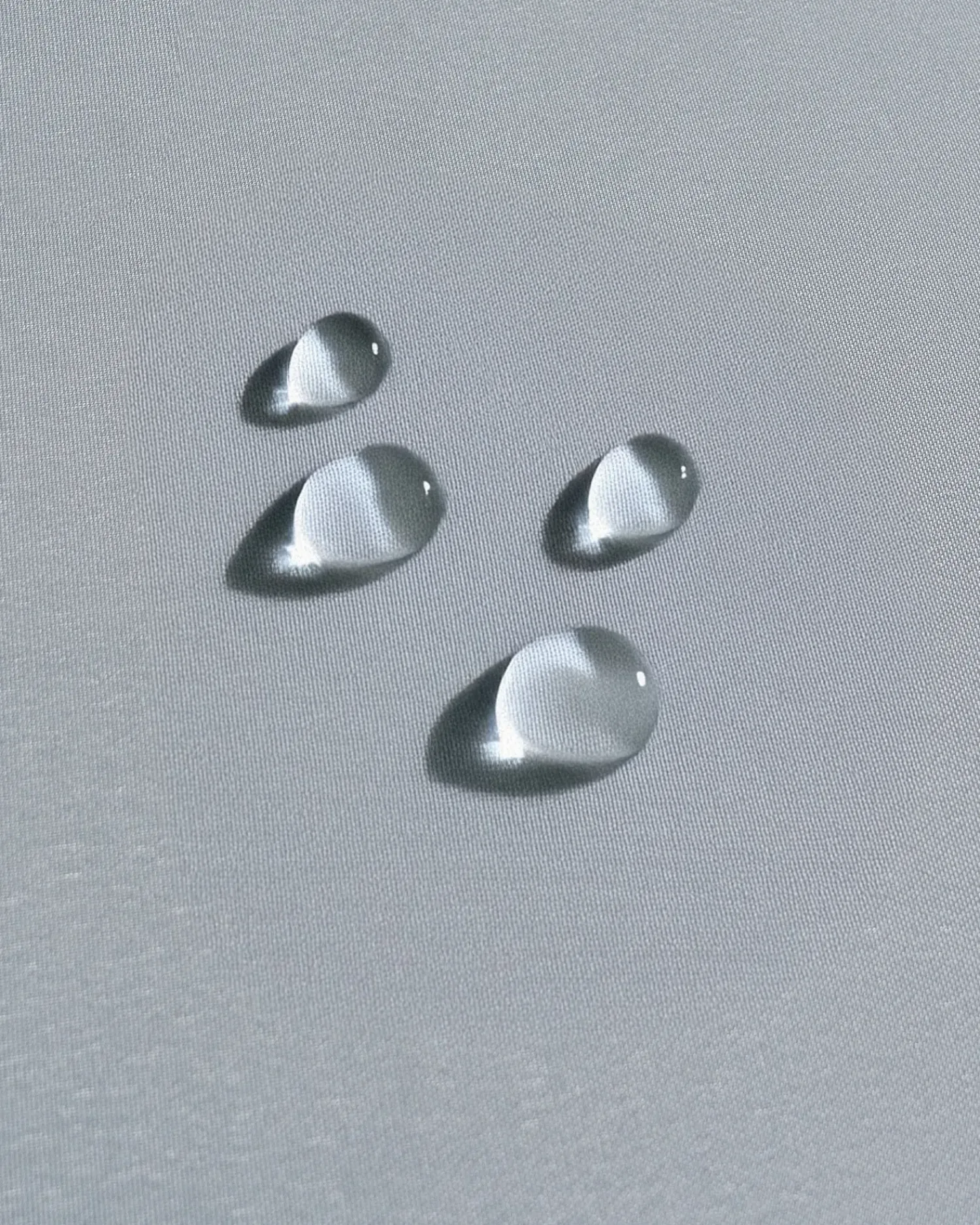 Clearance Beliani Ombrellone da esterno 270 cm ISOLOTTO Grigio Grigio Marrone Nero