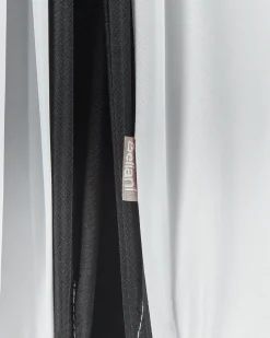 Best Beliani Ombrellone da esterno 245 cm MINOA Nero/Bianco Bianco Nero