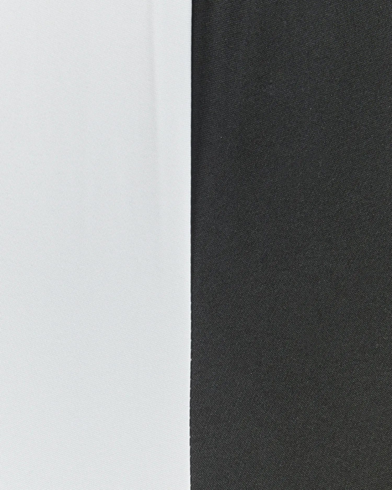 Best Beliani Ombrellone da esterno 245 cm MINOA Nero/Bianco Bianco Nero