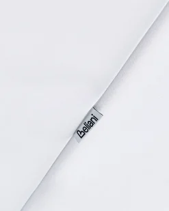 Beliani Ombrellone da esterno 258 cm MURASA Bianco Bianco Marrone