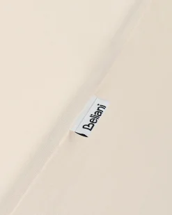 Outlet Beliani Ombrellone da esterno 232 cm SESTRIERE Beige Bianco Beige Marrone
