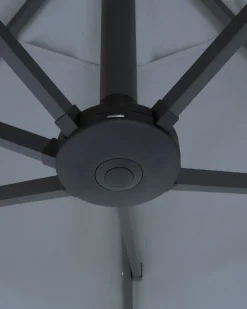 Online Beliani Ombrellone da giardino 460 cm SIBILLA Grigio