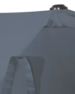 Online Beliani Ombrellone da giardino 460 cm SIBILLA Grigio