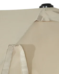 Outlet Beliani Ombrellone da giardino 460 cm SIBILLA Beige