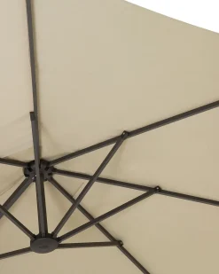 Outlet Beliani Ombrellone da giardino 460 cm SIBILLA Beige