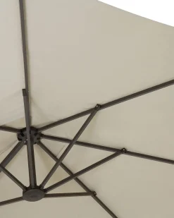 Best Beliani Ombrellone da giardino 460 cm SIBILLA Beige