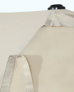 Best Beliani Ombrellone da giardino 460 cm SIBILLA Beige