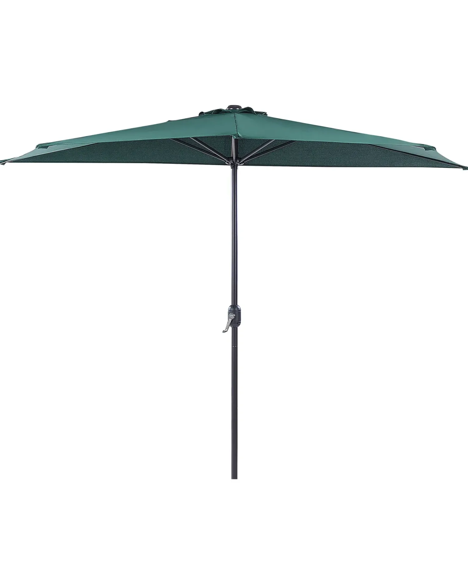 Hot Beliani Ombrellone Semicircolare 270 cm GALATI Verde Verde Nero