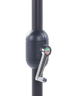 Hot Beliani Ombrellone Semicircolare 270 cm GALATI Verde Verde Nero