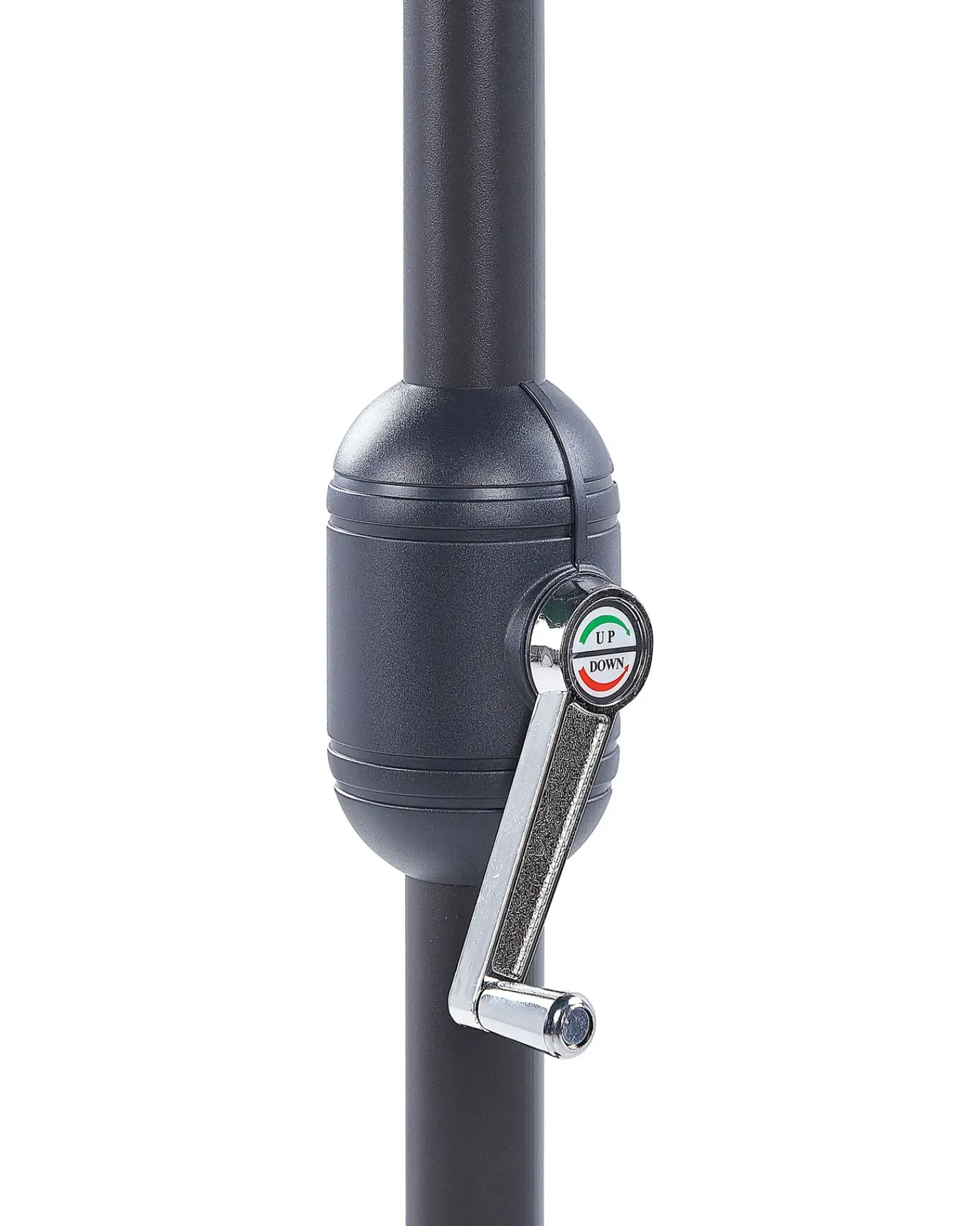 Hot Beliani Ombrellone Semicircolare 270 cm GALATI Verde Verde Nero