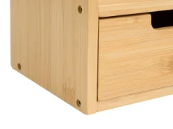 Clearance Beliani Organizer da cucina FOUGASSE Bambù chiaro Marrone