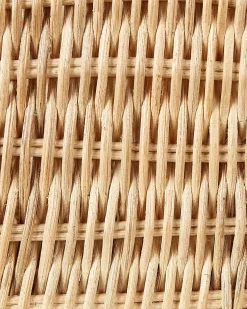 Discount Beliani Organizer MALPELO Rattan Naturale Naturale Marrone