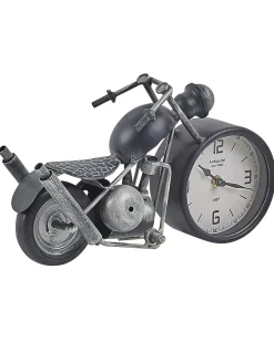 Clearance Beliani Orologio BERNO 30 cm Metallo Nero Argento Bianco Nero
