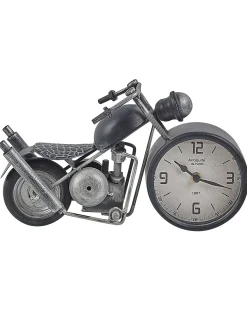Clearance Beliani Orologio BERNO 30 cm Metallo Nero Argento Bianco Nero
