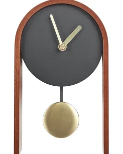 Online Beliani Orologio BLATTEN 16 cm Nero Marrone Nero Oro