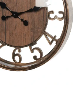 Best Beliani Orologio da parete ALCOBA 40 cm Marrone