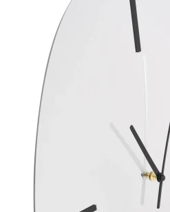 Online Beliani Orologio da parete ALMANSA 45 cm Argento Argento Nero