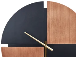 Sale Beliani Orologio da parete ARAMON 60 cm Marrone/Nero Marrone Nero