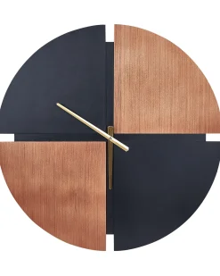 Sale Beliani Orologio da parete ARAMON 60 cm Marrone/Nero Marrone Nero