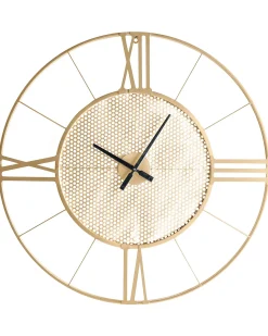 Best Beliani logio da parete BLAMERE 80 cm Metallo Oro