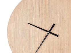 Beliani Orologio da parete CABIC 60 cm chiaro Marrone