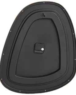 Hot Beliani Orologio da parete CASTALLA 45 cm Marrone scuro Marrone Argento Nero