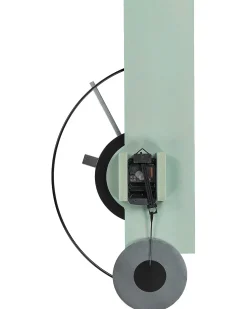 Best Beliani Orologio da parete CEVINS 31 cm Metallo Verde chiaro Oro Verde Grigio