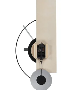 Clearance Beliani Orologio da parete CEVINS 31 cm Metallo Beige Beige Nero Oro Rame