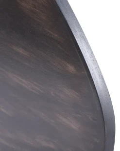 Clearance Beliani Orologio da parete LOKTAK 56 cm scuro Marrone