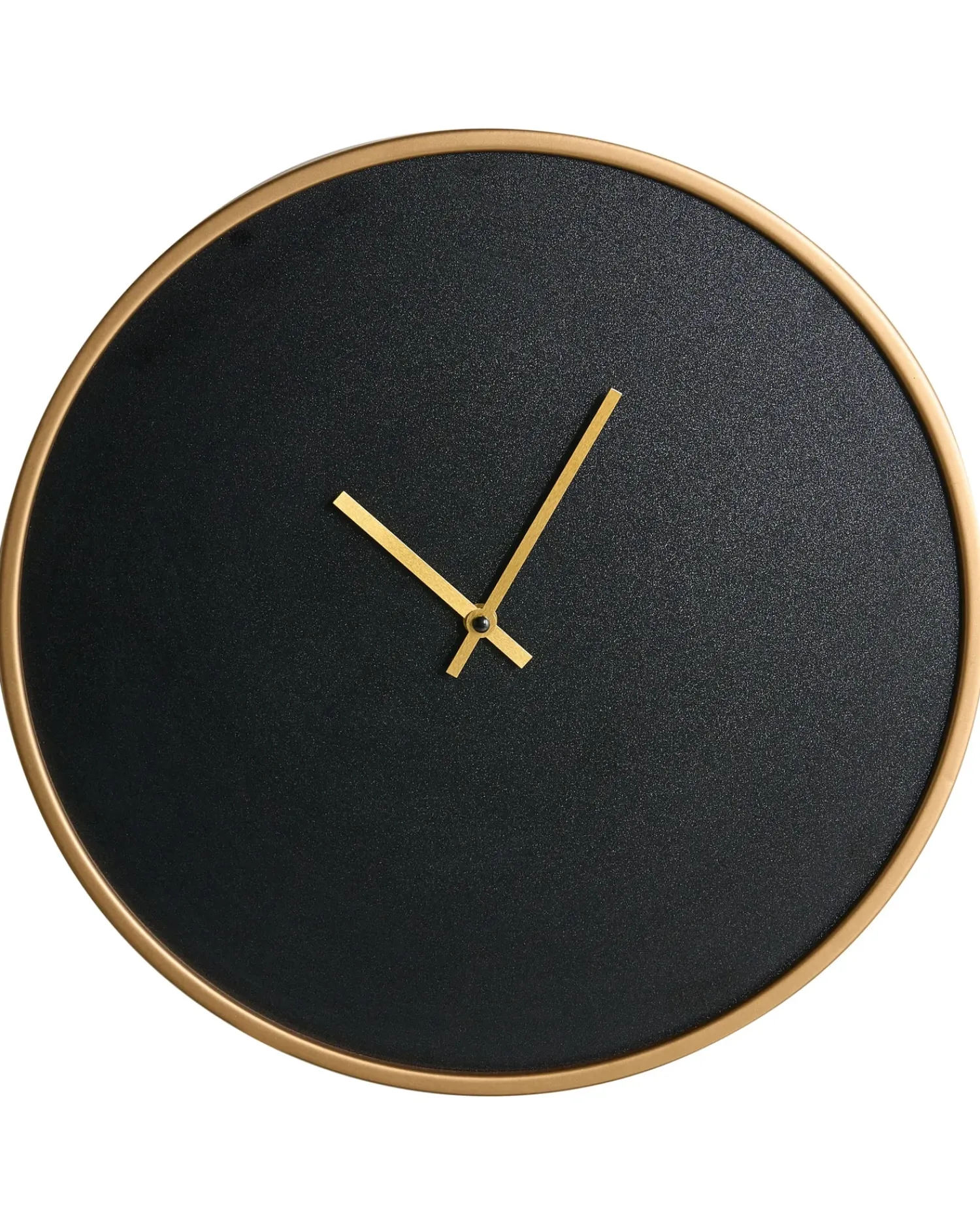 Online Beliani Orologio da parete LUCENS 40 cm Nero Oro Nero