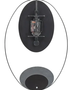 Best Beliani Orologio da parete MANIGOD 32 cm Metallo Nero Nero Oro
