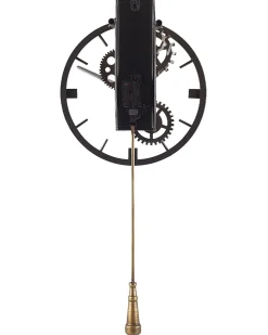 Clearance Beliani Orologio da parete MARCOTE 30 cm Metallo Oro Oro Argento