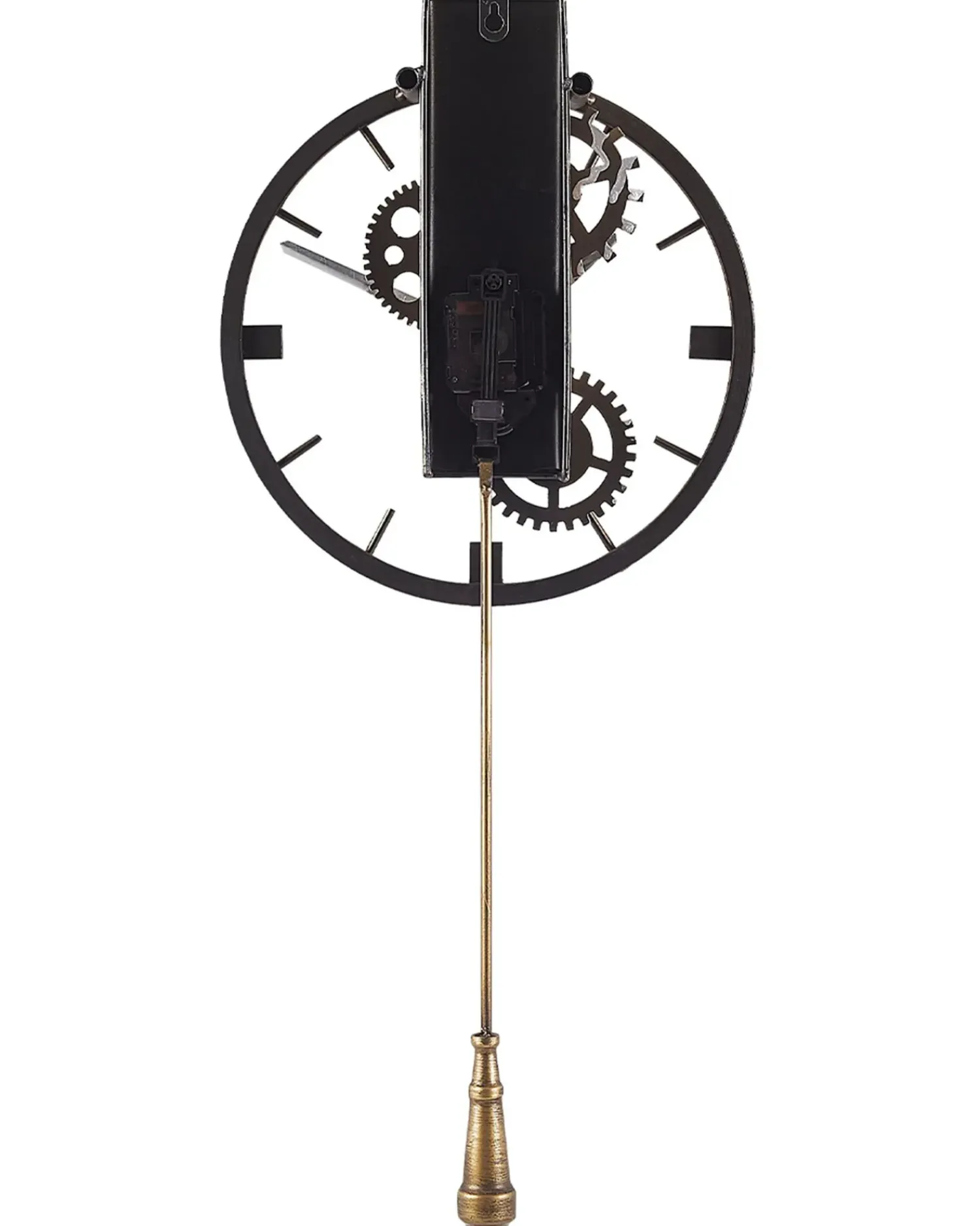 Clearance Beliani Orologio da parete MARCOTE 30 cm Metallo Oro Oro Argento