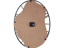 Best Beliani Orologio da parete MEYNES 46 cm Metallo Nero Marrone Nero