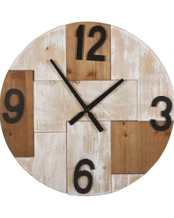 Outlet Beliani Orologio da parete MICHAPAN 60 cm Marrone Marrone Nero