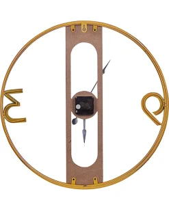 Outlet Beliani Orologio da parete MULHOUSE 50 cm Marrone