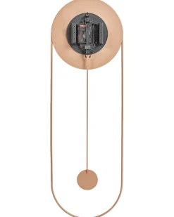 Outlet Beliani Orologio da parete SALVAN 20 cm Metallo pesca Rosa