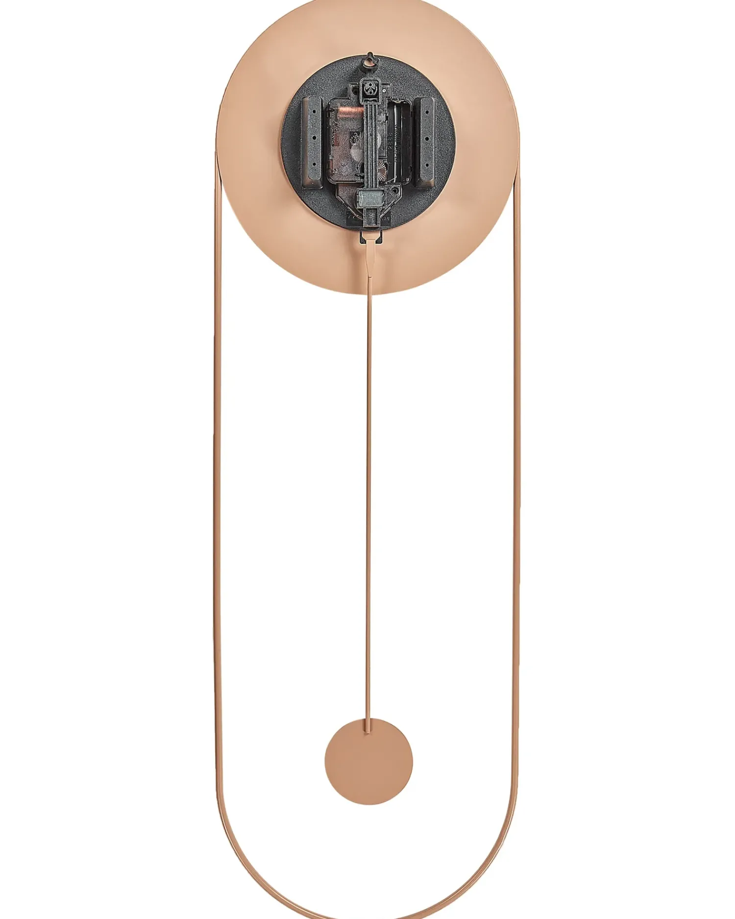 Outlet Beliani Orologio da parete SALVAN 20 cm Metallo pesca Rosa